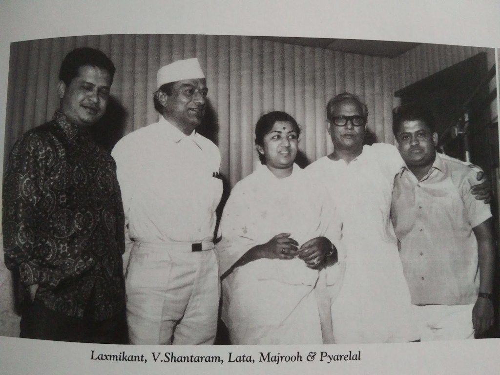 V Shantaram and Sandhya told Laxmikant-Pyarelal to compose the song in a ‘unique’ way.